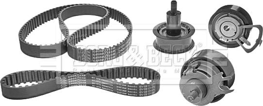 Borg & Beck BTK1028 - Zobsiksnas komplekts autospares.lv