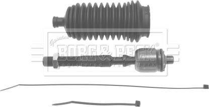 Borg & Beck BTR4988K - Inner Tie Rod, Axle Joint www.autospares.lv