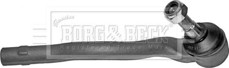 Borg & Beck BTR5417 - Stūres šķērsstiepņa uzgalis www.autospares.lv