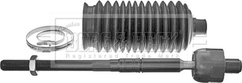 Borg & Beck BTR5422K - Aksiālais šarnīrs, Stūres šķērsstiepnis autospares.lv