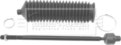 Borg & Beck BTR5064K - Aksiālais šarnīrs, Stūres šķērsstiepnis autospares.lv