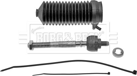 Borg & Beck BTR5070K - Aksiālais šarnīrs, Stūres šķērsstiepnis www.autospares.lv