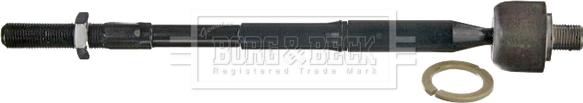 Borg & Beck BTR6086 - Aksiālais šarnīrs, Stūres šķērsstiepnis www.autospares.lv