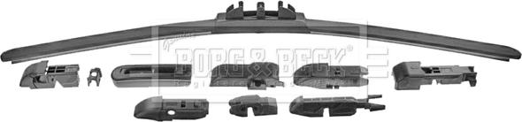 Borg & Beck BW19F.10 - Stikla tīrītāja slotiņa autospares.lv