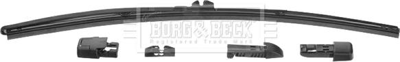 Borg & Beck BW16RF - Stikla tīrītāja slotiņa autospares.lv