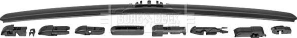 Borg & Beck BW26H - Щетка стеклоочистителя www.autospares.lv