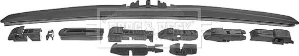 Borg & Beck BW20H - Stikla tīrītāja slotiņa autospares.lv