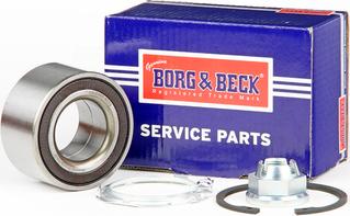 Borg & Beck BWK913 - Подшипник ступицы колеса, комплект www.autospares.lv