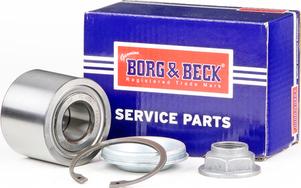 Borg & Beck BWK982 - Подшипник ступицы колеса, комплект www.autospares.lv