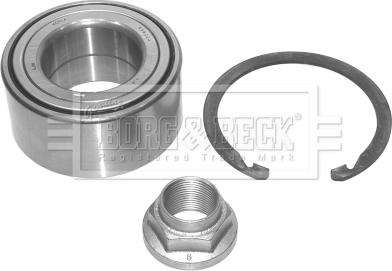 Borg & Beck BWK935 - Подшипник ступицы колеса, комплект www.autospares.lv