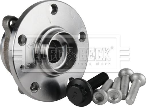 Borg & Beck BWK978 - Подшипник ступицы колеса, комплект www.autospares.lv