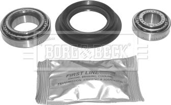 Borg & Beck BWK592 - Подшипник ступицы колеса, комплект www.autospares.lv