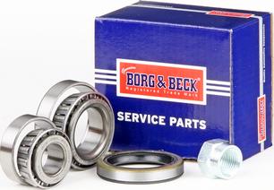 Borg & Beck BWK549 - Подшипник ступицы колеса, комплект www.autospares.lv