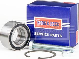 Borg & Beck BWK514 - Подшипник ступицы колеса, комплект www.autospares.lv