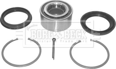 Borg & Beck BWK585 - Подшипник ступицы колеса, комплект www.autospares.lv