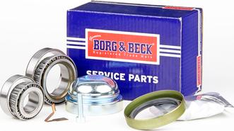 Borg & Beck BWK571 - Подшипник ступицы колеса, комплект www.autospares.lv