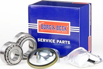 Borg & Beck BWK647 - Подшипник ступицы колеса, комплект www.autospares.lv