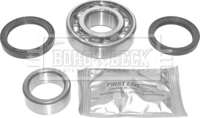 Borg & Beck BWK667 - Riteņa rumbas gultņa komplekts www.autospares.lv