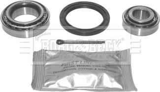 Borg & Beck BWK622 - Подшипник ступицы колеса, комплект www.autospares.lv