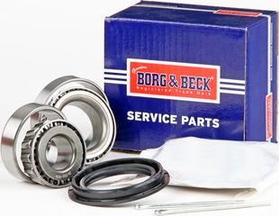 Borg & Beck BWK063 - Подшипник ступицы колеса, комплект www.autospares.lv