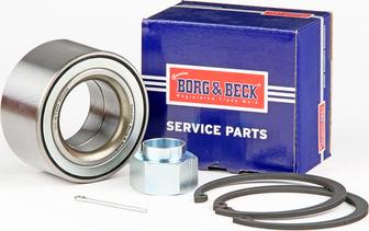 Borg & Beck BWK067 - Подшипник ступицы колеса, комплект www.autospares.lv