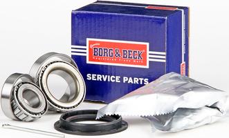 Borg & Beck BWK026 - Подшипник ступицы колеса, комплект www.autospares.lv