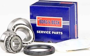 Borg & Beck BWK145 - Подшипник ступицы колеса, комплект www.autospares.lv