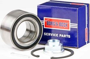 Borg & Beck BWK1419 - Подшипник ступицы колеса, комплект www.autospares.lv