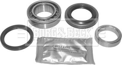 Borg & Beck BWK157 - Riteņa rumbas gultņa komplekts www.autospares.lv