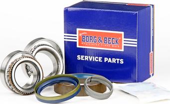 Borg & Beck BWK164 - Подшипник ступицы колеса, комплект www.autospares.lv