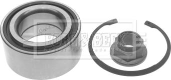 Borg & Beck BWK1090 - Подшипник ступицы колеса, комплект www.autospares.lv