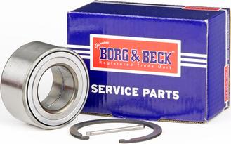 Borg & Beck BWK1083 - Подшипник ступицы колеса, комплект www.autospares.lv