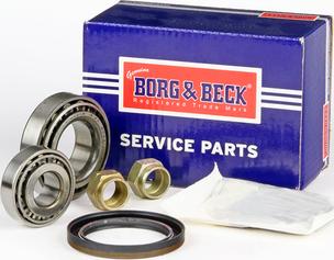 Borg & Beck BWK1036 - Подшипник ступицы колеса, комплект www.autospares.lv