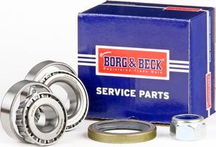 Borg & Beck BWK103 - Подшипник ступицы колеса, комплект www.autospares.lv