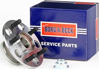 Borg & Beck BWK1024 - Подшипник ступицы колеса, комплект www.autospares.lv