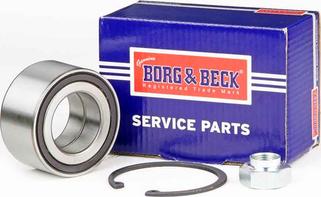 Borg & Beck BWK1142 - Подшипник ступицы колеса, комплект www.autospares.lv