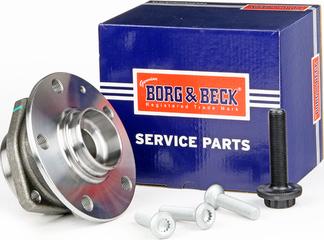 Borg & Beck BWK1100 - Подшипник ступицы колеса, комплект www.autospares.lv