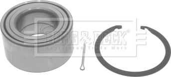 Borg & Beck BWK1181 - Подшипник ступицы колеса, комплект www.autospares.lv