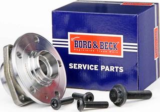 Borg & Beck BWK1356 - Подшипник ступицы колеса, комплект www.autospares.lv