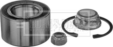 Borg & Beck BWK1353 - Wheel hub, bearing Kit www.autospares.lv