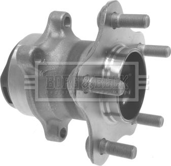 Borg & Beck BWK1332 - Подшипник ступицы колеса, комплект www.autospares.lv