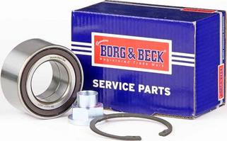 Borg & Beck BWK1290 - Подшипник ступицы колеса, комплект www.autospares.lv