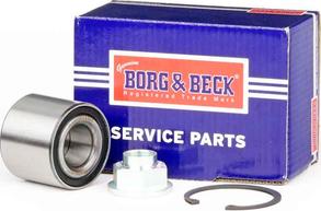 Borg & Beck BWK1243 - Подшипник ступицы колеса, комплект www.autospares.lv