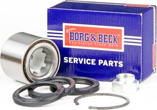 Borg & Beck BWK817 - Подшипник ступицы колеса, комплект www.autospares.lv