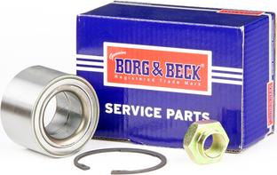 Borg & Beck BWK839 - Подшипник ступицы колеса, комплект www.autospares.lv