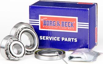 Borg & Beck BWK355 - Подшипник ступицы колеса, комплект www.autospares.lv