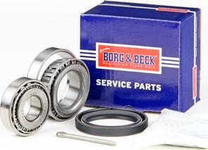 Borg & Beck BWK385 - Подшипник ступицы колеса, комплект www.autospares.lv