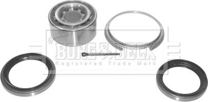 Borg & Beck BWK335 - Подшипник ступицы колеса, комплект www.autospares.lv