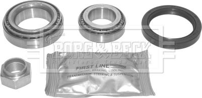 Borg & Beck BWK244 - Wheel hub, bearing Kit www.autospares.lv