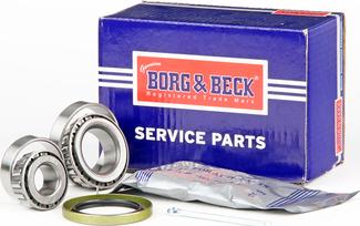 Borg & Beck BWK201 - Подшипник ступицы колеса, комплект www.autospares.lv